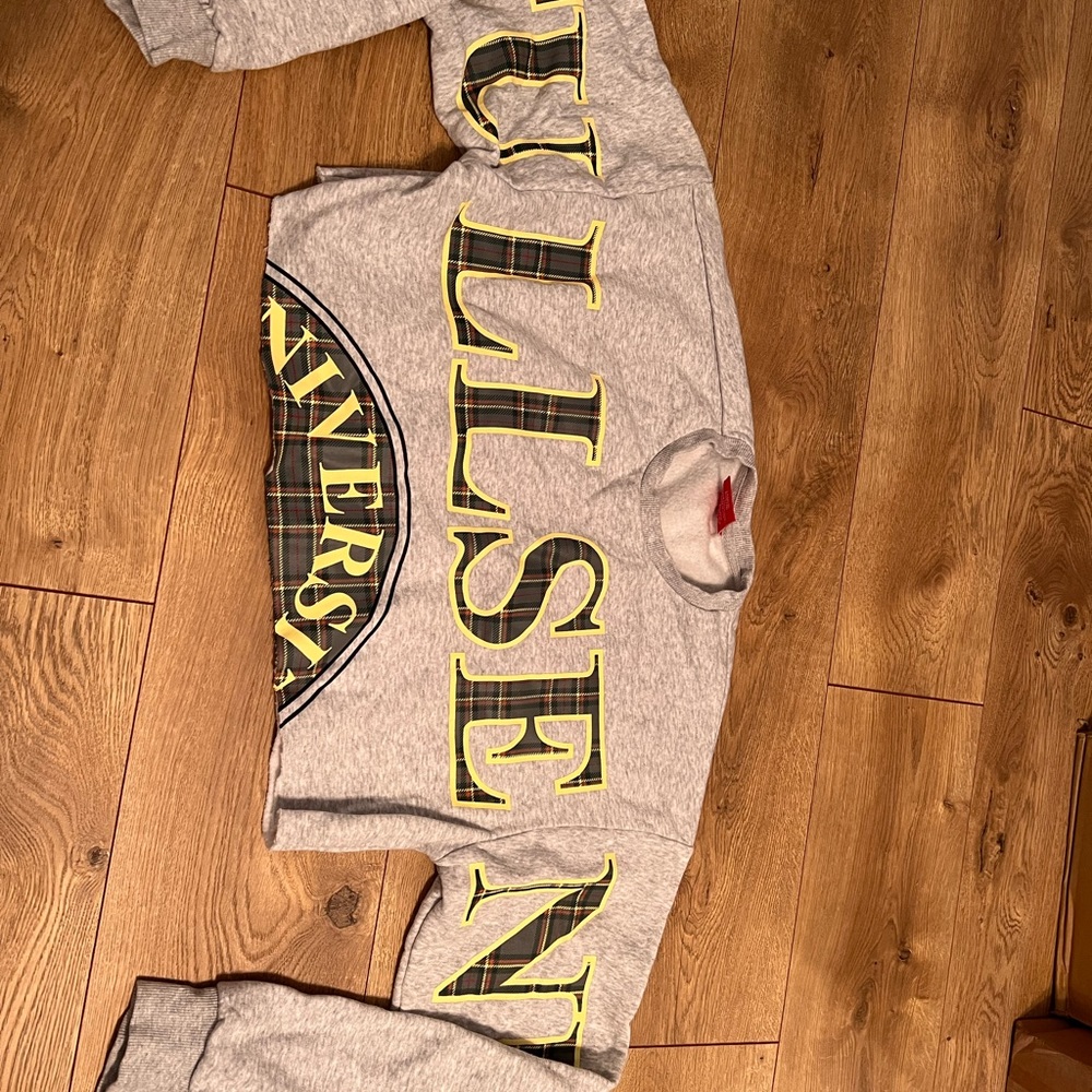 FULL SEND UNIVERSITY CROP SWEAT SHIRT LIMITED EDITION